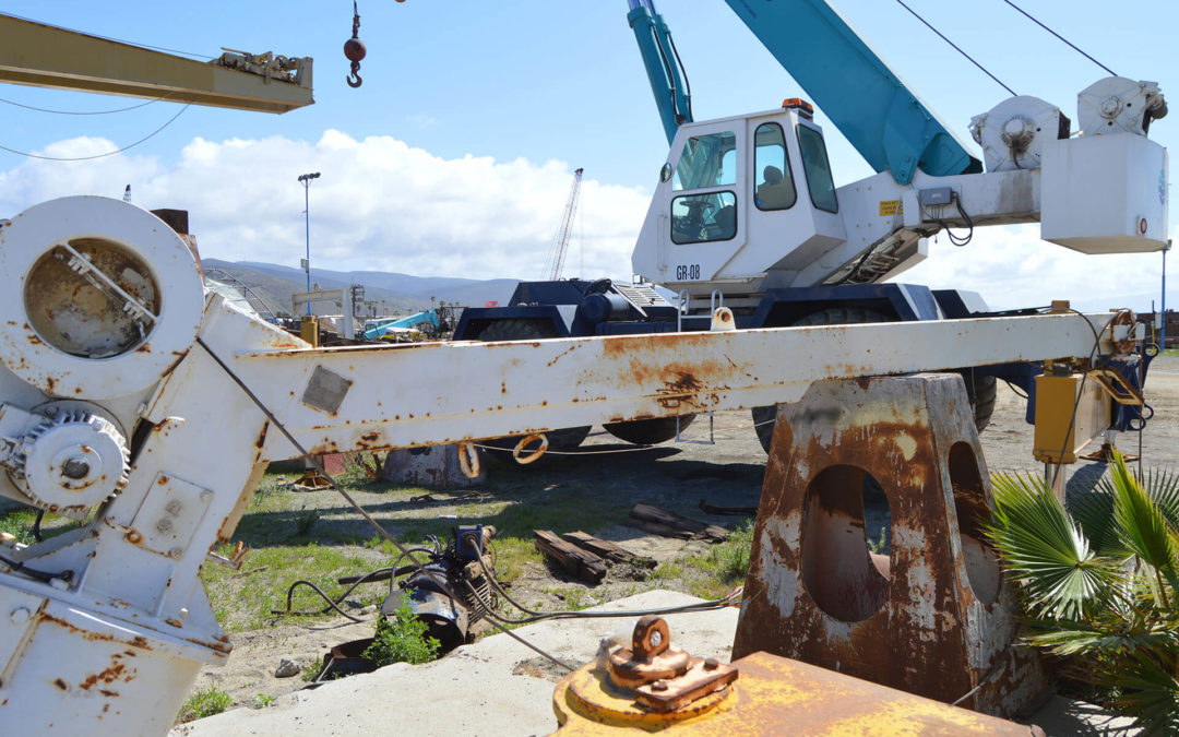 Pescante para Bote de Rescate